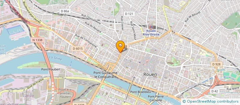 localisation de l'entreprise D.A.CONCEPT  ROUEN