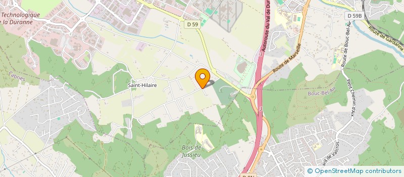 localisation de l'entreprise D.A CONSEIL  AIX-EN-PROVENCE