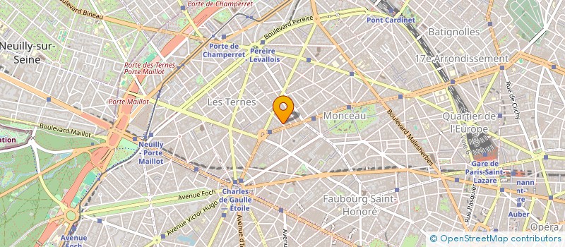 localisation de l'entreprise D.A.D.  PARIS