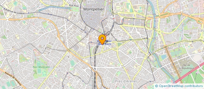 localisation de l'entreprise D.A.F à MONTPELLIER