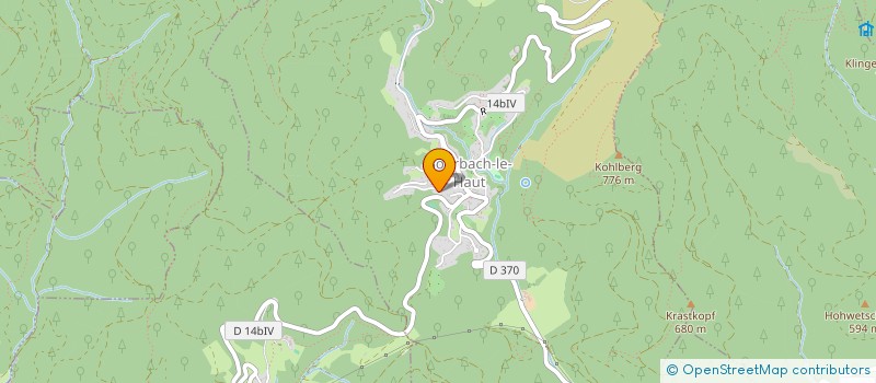 localisation de l'entreprise D.A FORMATION  BOURBACH-LE-HAUT