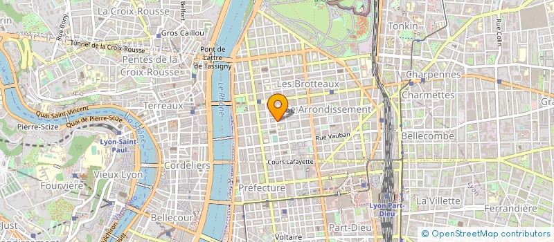 localisation de l'entreprise D A G à LYON