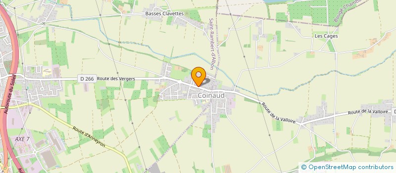 localisation de l'entreprise D&A GESTCO  SAINT-RAMBERT-D'ALBON