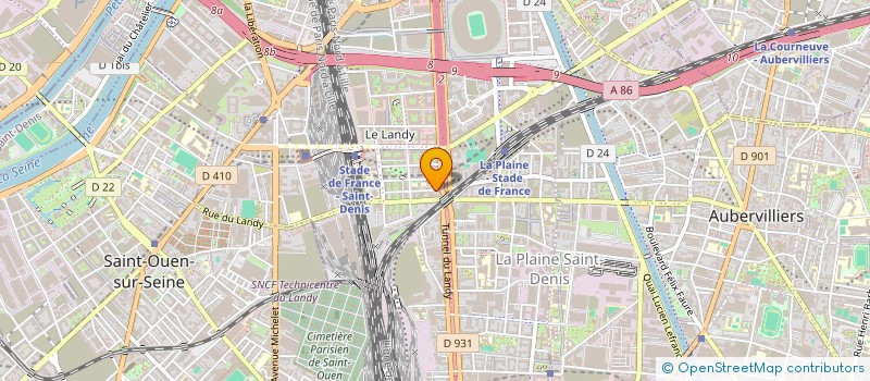 localisation de l'entreprise D A K ELECTRICITE à SAINT-DENIS