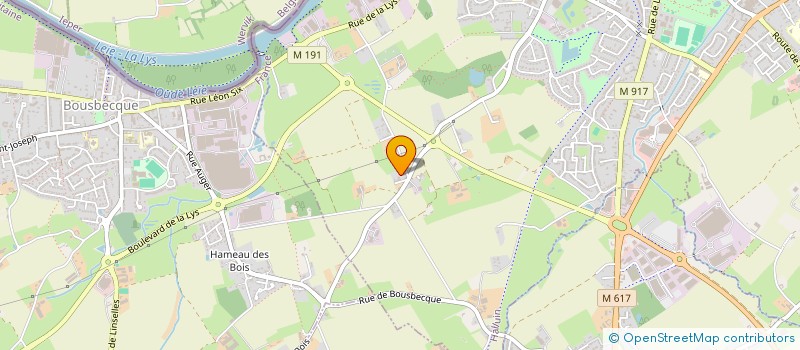 localisation de l'entreprise D.A.L. à RONCQ