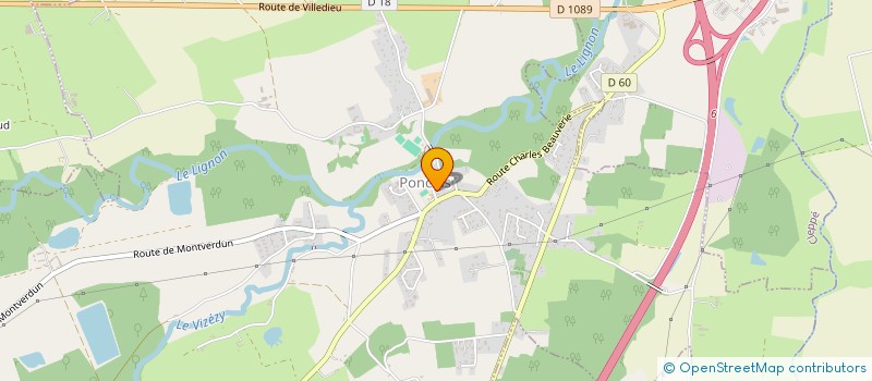 localisation de l'entreprise D.A.L.C. IMMO  PONCINS