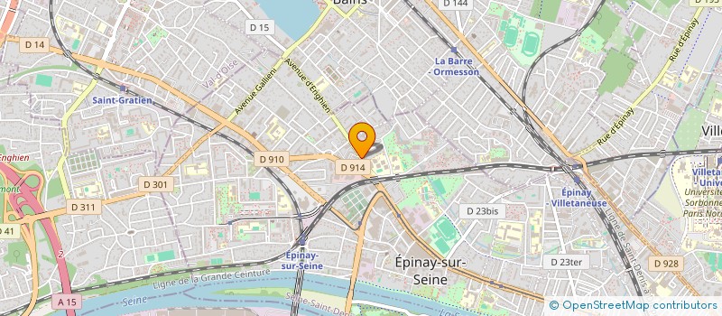 localisation de l'entreprise D.A.M AUTO SERVICES à EPINAY-SUR-SEINE