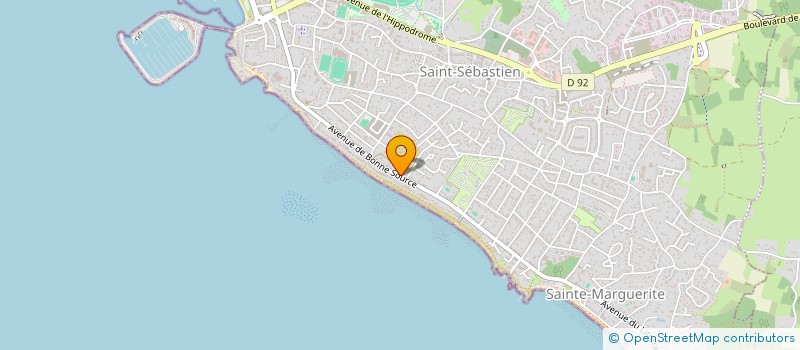 localisation de l'entreprise D.A.O. STUDIO  PORNICHET