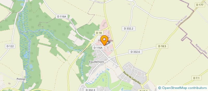 localisation de l'entreprise D.A.P. à AUNEAU-BLEURY-SAINT-SYMPHORIEN