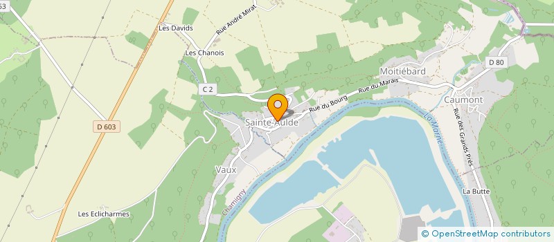 localisation de l'entreprise D.A.P HOLDING  SAINTE-AULDE