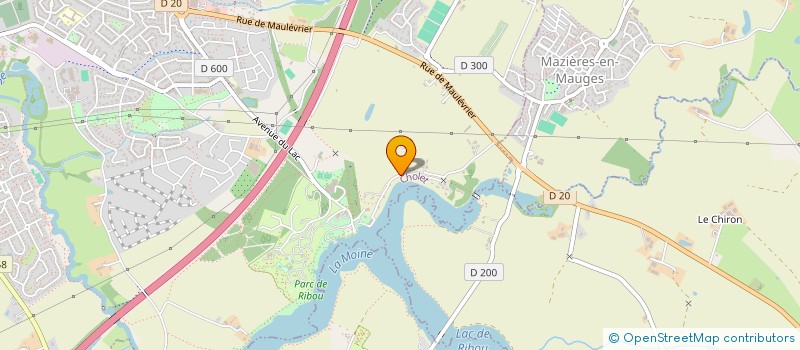 localisation de l'entreprise D A R à CHOLET