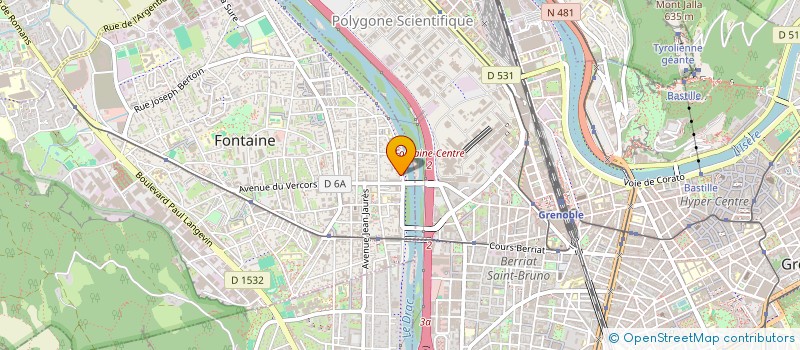 localisation de l'entreprise D A R E C SARL à FONTAINE