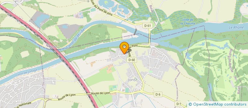 localisation de l'entreprise D. A. R. T.  PUSIGNAN