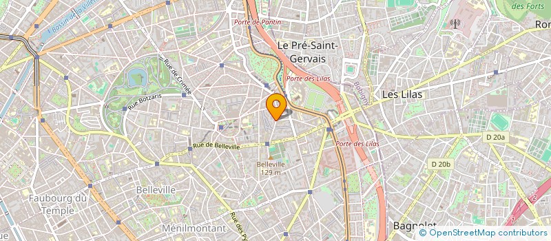 localisation de l'entreprise D & A REPAS POUR TOUS  PARIS