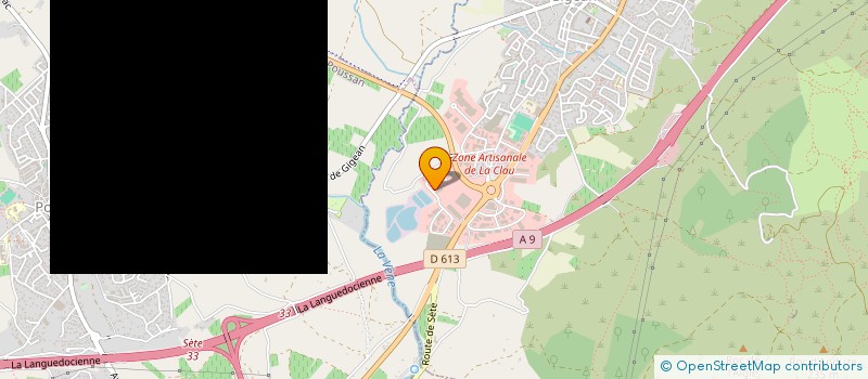 localisation de l'entreprise D A S  GIGEAN