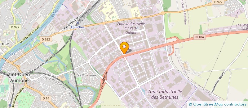 localisation de l'entreprise D A SOLUTIONS à SAINT-OUEN-L'AUMONE