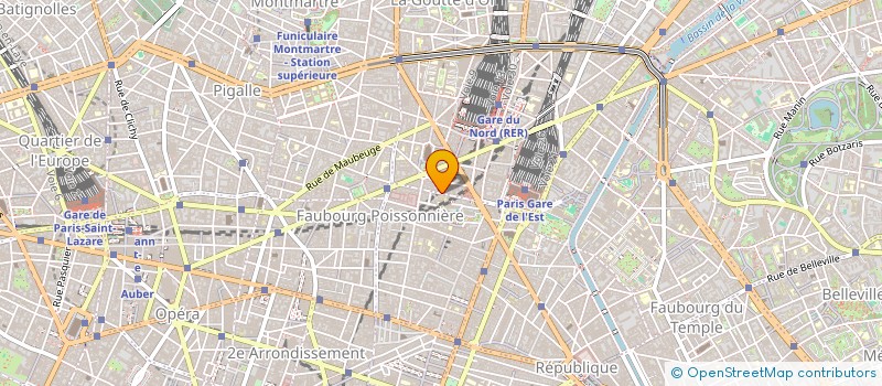 localisation de l'entreprise D.A. STRUCTURES à PARIS