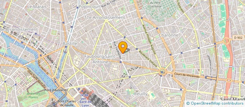 localisation de l'entreprise D'ABORD à PARIS
