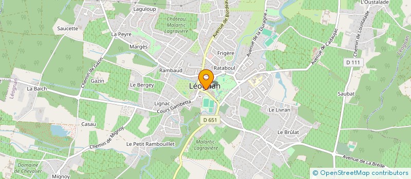 localisation de l'entreprise D'ABORD DES LIVRES à LEOGNAN