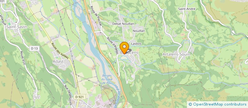 localisation de l'entreprise D 'ACCORDS  BEAUCENS