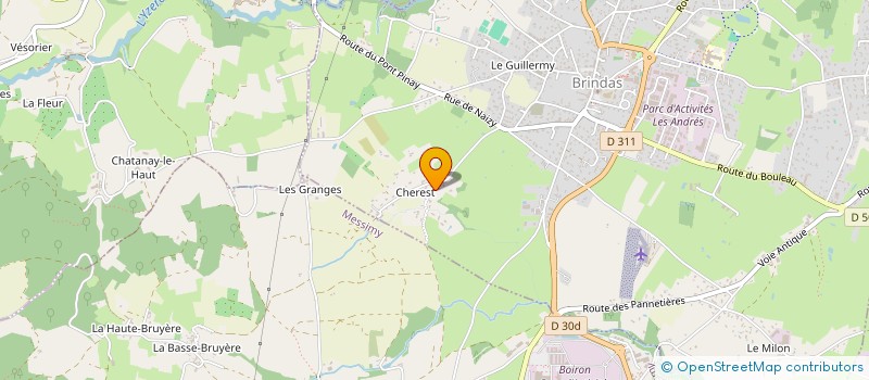 localisation de l'entreprise D'ACCORDS EN EFFET  BRINDAS