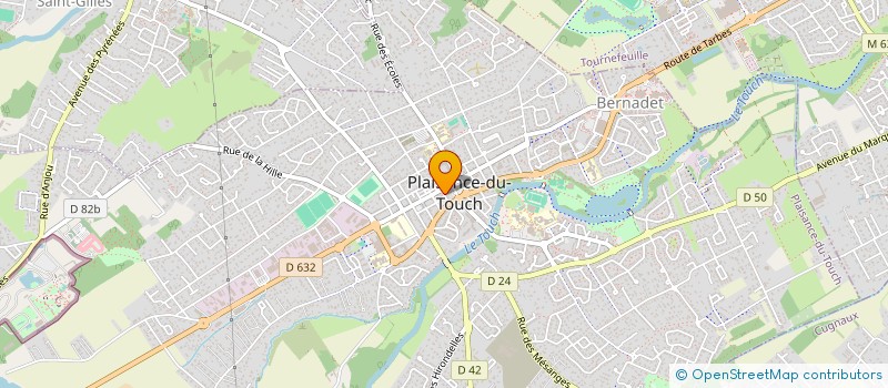 localisation de l'entreprise D'ADAM  PLAISANCE-DU-TOUCH