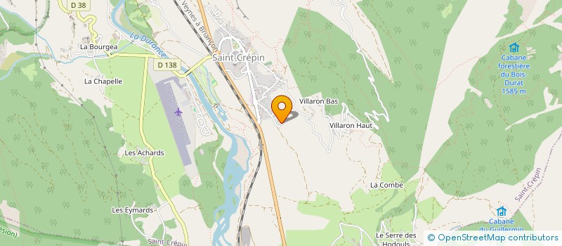 localisation de l'entreprise D'ADDONA TP  SAINT-CREPIN