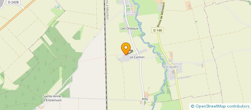 localisation de l'entreprise D'AILLY  BERNIERES D'AILLY