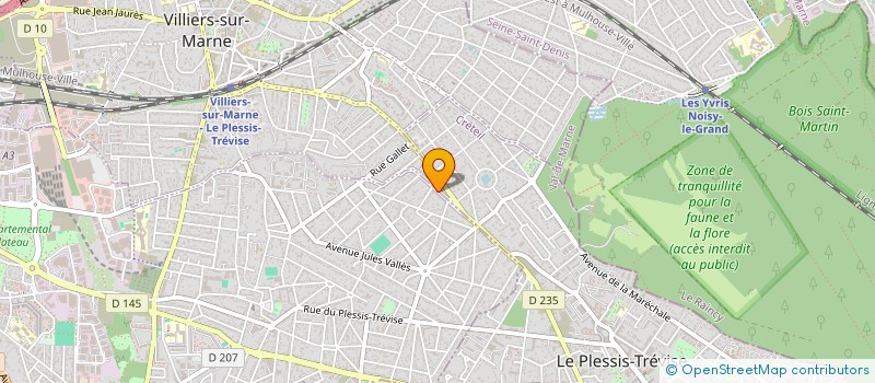 localisation de l'entreprise D'AIR M SERVICE à CHAMPIGNY-SUR-MARNE