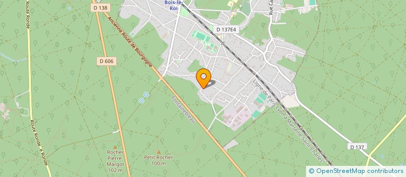 localisation de l'entreprise D'AKOR  BOIS-LE-ROI