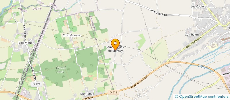 localisation de l'entreprise D'AMBEL  BEAUREPAIRE