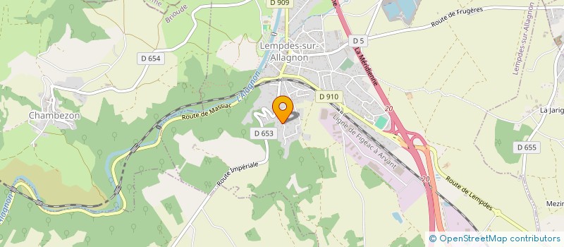 localisation de l'entreprise D'AMIZMIZ AU HAUT ATLAS  LEMPDES-SUR-ALLAGNON