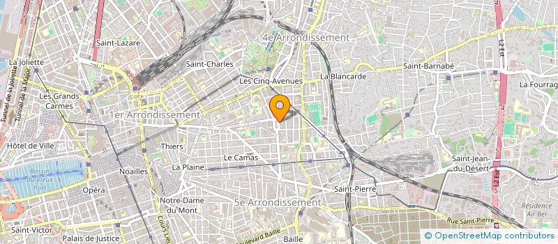 localisation de l'entreprise D'AMORE à MARSEILLE