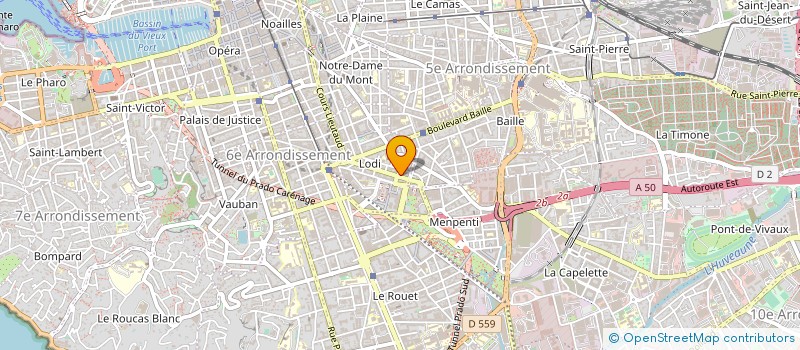 localisation de l'entreprise D'AMPERE ET D'AILLEURS à MARSEILLE