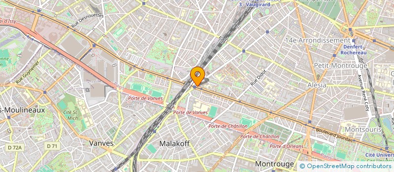 localisation de l'entreprise D AND C TRANSPORT  PARIS