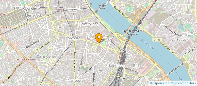 localisation de l'entreprise D AND D (DANCE AND DISCO)  BORDEAUX