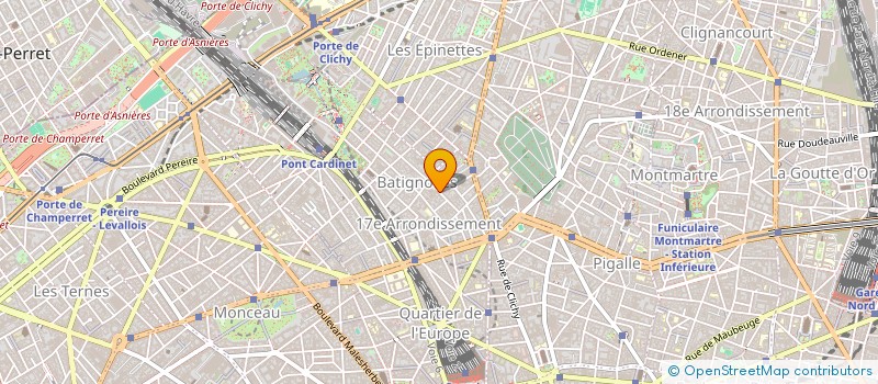 localisation de l'entreprise D AND J  PARIS