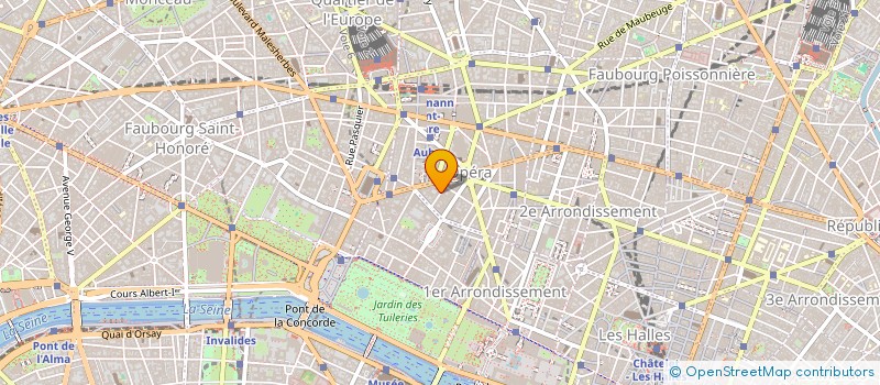 localisation de l'entreprise D AND S  PARIS