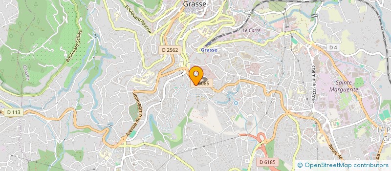 localisation de l'entreprise D'ANGELO CONSTRUCTION  GRASSE