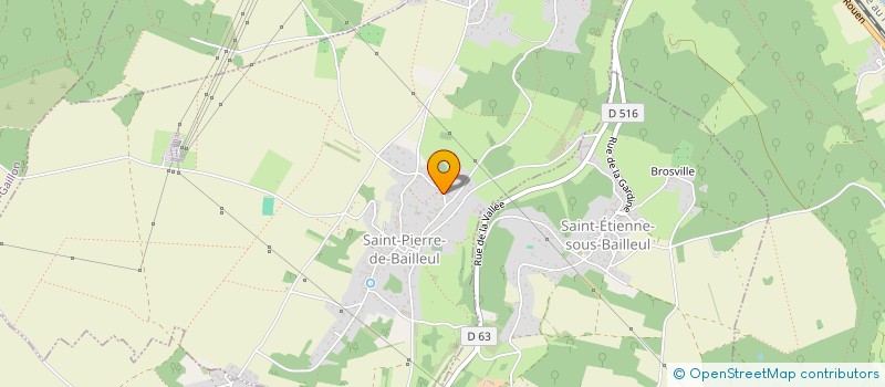 localisation de l'entreprise D.ANGES SERVICES  SAINT-PIERRE-DE-BAILLEUL