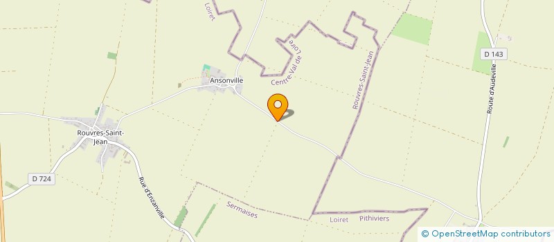 localisation de l'entreprise D'ANSONVILLE à ROUVRES-SAINT-JEAN