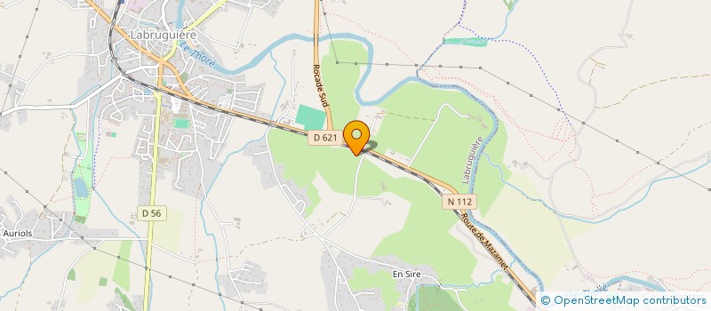 localisation de l'entreprise D'ANTIN-AUDOUARD  LABRUGUIERE