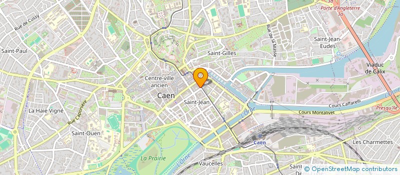localisation de l'entreprise D'APPAREILLAGE MEDICAL POUR LE HANDICAP à CAEN