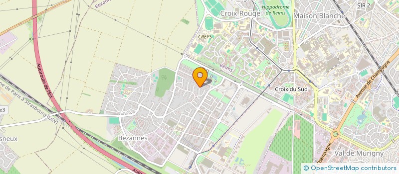 localisation de l'entreprise D'APRES LA NUIT  BEZANNES