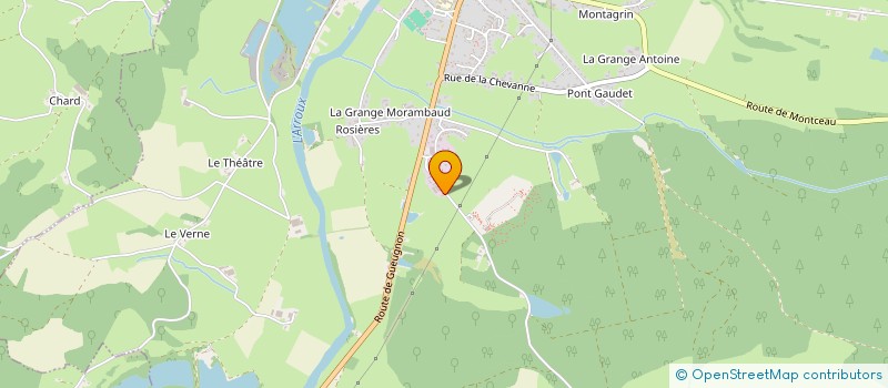 localisation de l'entreprise D'ARBRES EN VACHES - JARDIN D'AVENTURE ET D'INNOVATION  TOULON-SUR-ARROUX