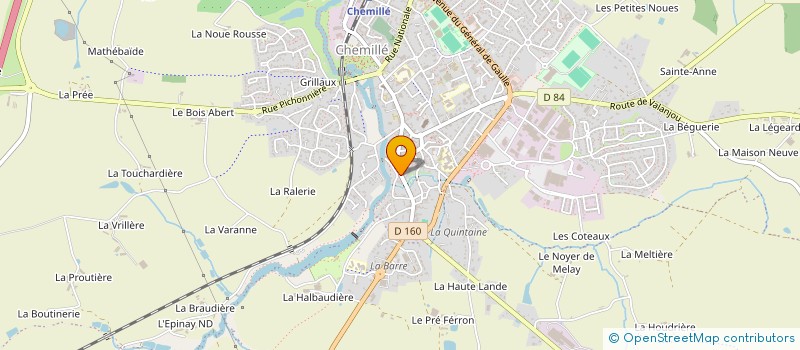 localisation de l'entreprise D'ARBRISSEL  CHEMILLE-EN-ANJOU