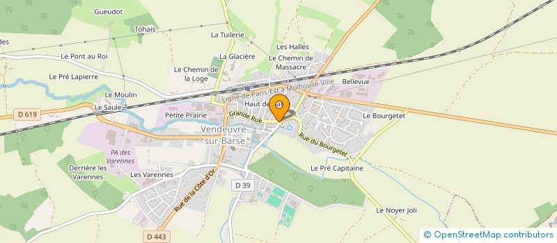 localisation de l'entreprise D'ARCENAY  UNIENVILLE