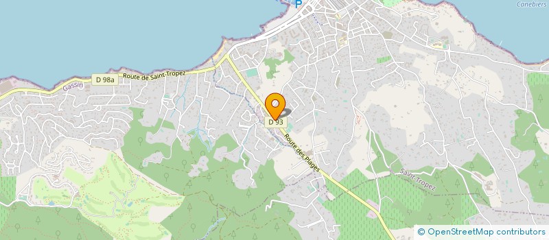 localisation de l'entreprise D ARCO FIACHETTI à SAINT-TROPEZ