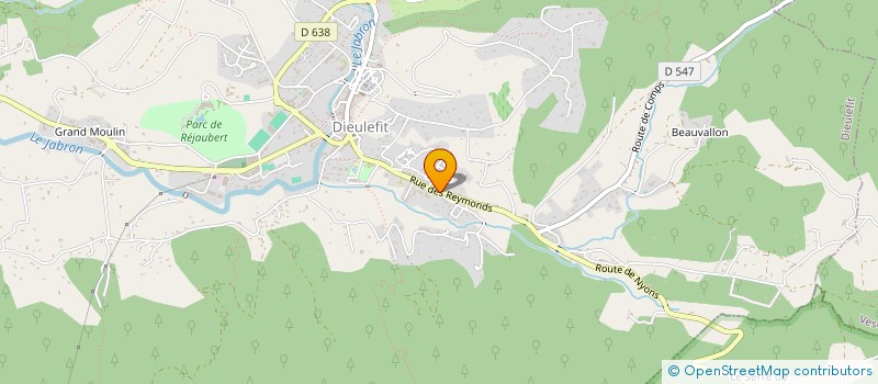 localisation de l'entreprise D'ARGILES à DIEULEFIT