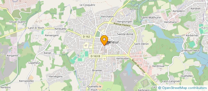 localisation de l'entreprise D'ARGOAT à PLOEMEUR